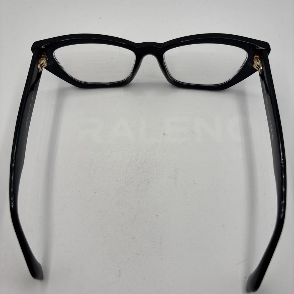 Versace Eyeglasses Frames MOD.3373-U GB1 Shiny Black Cat Eye 54-17-140mm #455